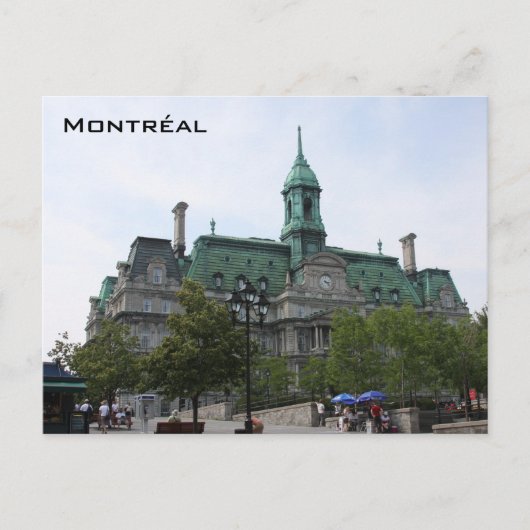 Montreal Old Town Briefkaart (Voorkant)