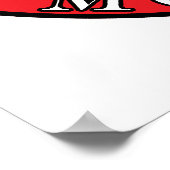 Montreal Poolse Canadese adelaar Poster (Hoek)