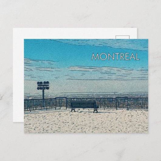 Montreal Postcard Briefkaart (Voorkant / Achterkant)