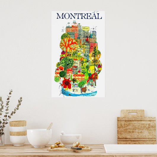 Montreal Poster (Keuken)