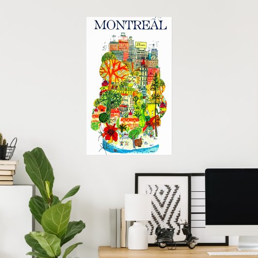 Montreal Poster (Thuiskantoor)