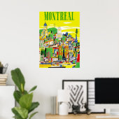 MONTREAL POSTER (Thuiskantoor)