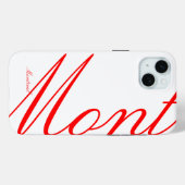 Montreal - prachtige iPhone Case (Achterkant (horizontaal))