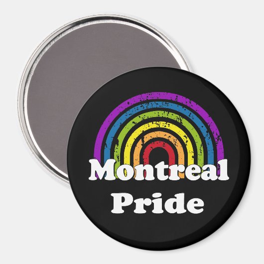 MONTREAL PRIDE MAGNEET (Voorkant / Achterkant)