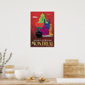 Montreal Print Canada Kunst TCA Reisposter (Keuken)