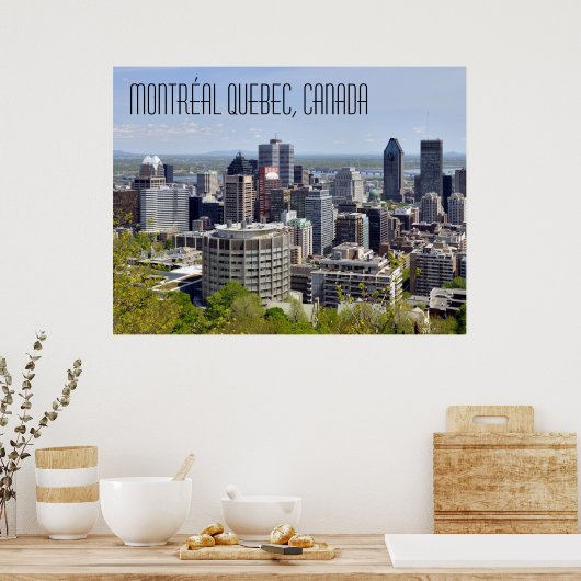 Montréal Quebec Canada Poster (Keuken)