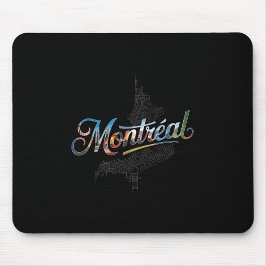 Montreal Quebec Canada Reizen Vakantie Muismat (Voorkant)