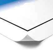 Montreal Quebec Canada Travel City Map Modern Poster (Hoek)