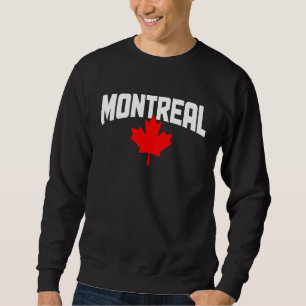 Montreal Quebec Esdoornblad Canada Canadese Vlag P Trui