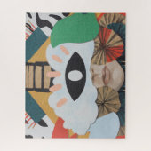 Montreal Quebec Graffiti Mural Puzzle Legpuzzel (Verticaal)