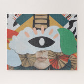 Montreal Quebec Graffiti Mural Puzzle Legpuzzel (Horizontaal)