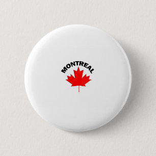 Montreal, Quebec Ronde Button 5,7 Cm