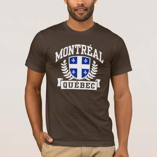 Montreal Quebec T-shirt (Voorkant)