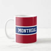 Montreal Red White en Blue Mok (Links)