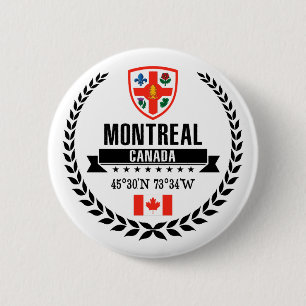 Montreal Ronde Button 5,7 Cm