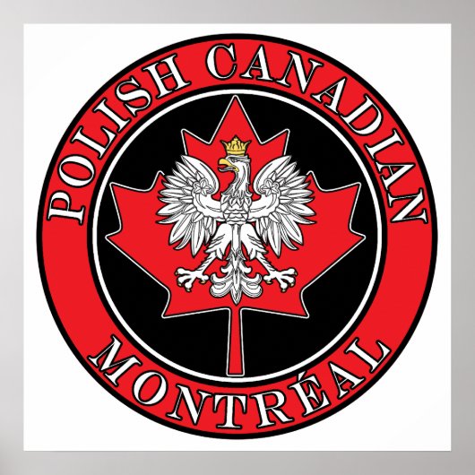 Montreal Round Pools Canadees lef Poster (Voorkant)