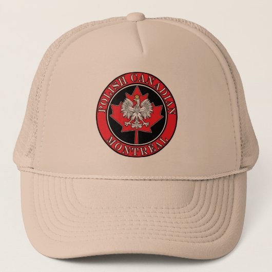 Montreal Round Pools Canadees lef Trucker Pet (Voorkant)