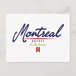 Montreal Script Briefkaart