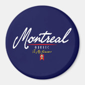 Montreal Script Magneet (Voorkant)