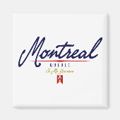 Montreal Script Magneet (Voorkant)