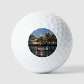 Montreal Silhouet Golfballen (Voorkant)
