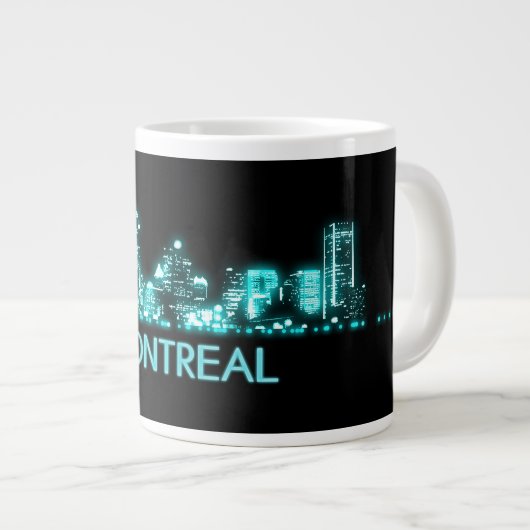 Montreal Silhouet Grote Koffiekop (Voorkant rechts)