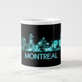 Montreal Silhouet Grote Koffiekop (Voorkant)
