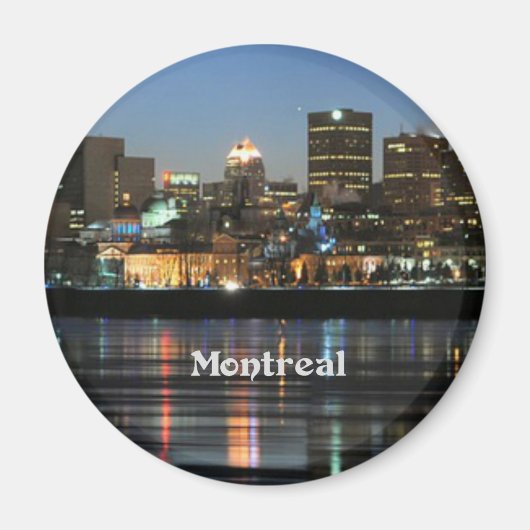 Montreal Silhouet Magneet (Voorkant)