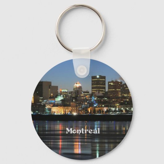 Montreal Silhouet Sleutelhanger (Voorkant)