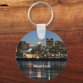 Montreal Silhouet Sleutelhanger (Achterkant)