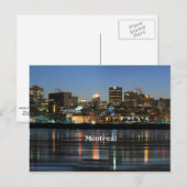 Montreal Silhouette Briefkaart (Voorkant / Achterkant)
