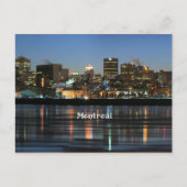 Montreal Silhouette Briefkaart (Voorkant)