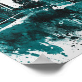 Montreal Skyline Art Poster (Hoek)