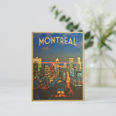 Montreal Skyline Briefkaart (Staand voorkant)