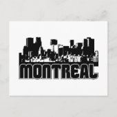 Montreal Skyline Briefkaart (Voorkant)