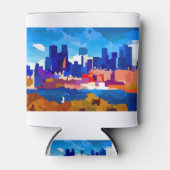 Montreal Skyline Business District Blikjeskoeler (Voorkant)