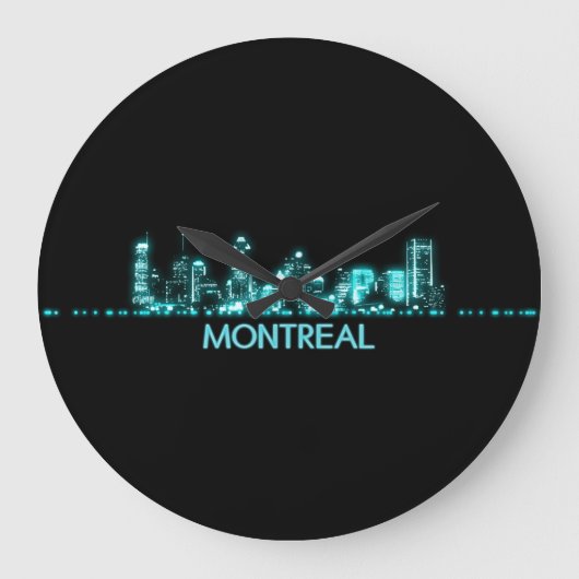 Montreal Skyline Grote Klok (Voorkant)