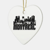 Montreal Skyline Keramisch Ornament (Links)