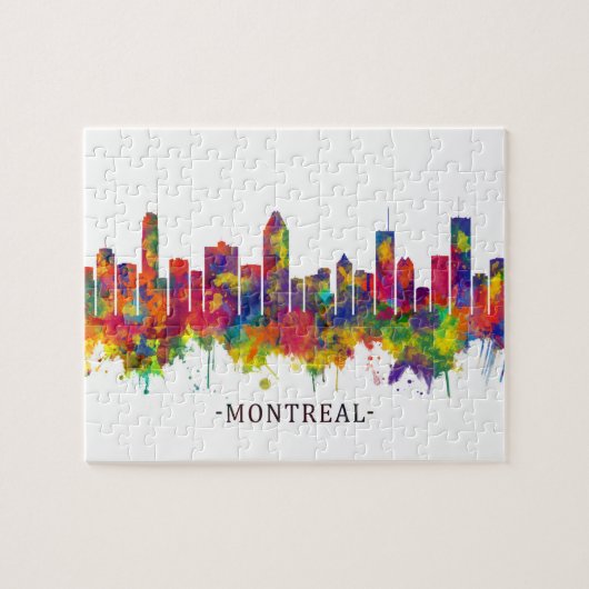 Montreal Skyline Legpuzzel (Horizontaal)