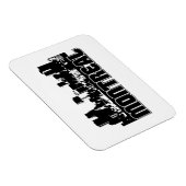 Montreal Skyline Magneet (Rechterzijde)