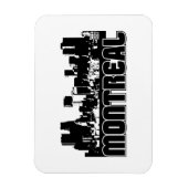 Montreal Skyline Magneet (Verticaal)