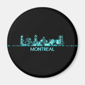 Montreal Skyline Magneet (Voorkant)