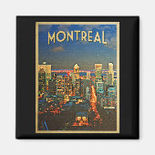 Montreal Skyline Magneet (Voorkant)