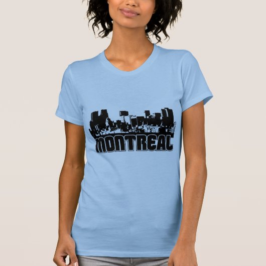Montreal Skyline T-shirt (Voorkant)