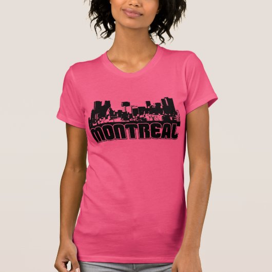 Montreal Skyline T-shirt (Voorkant)