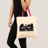 Montreal Skyline Tote Bag (Voorkant (product))
