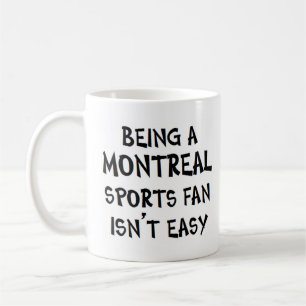 Montreal sportfan, zijnde koffiemok