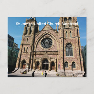 Montreal St James United Church Briefkaart
