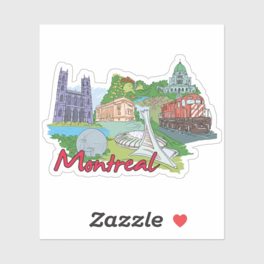 Montreal Sticker (Vel)