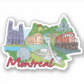 Montreal Sticker (Voorkant)